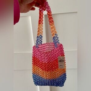 Colorful Beaded Women's Bag